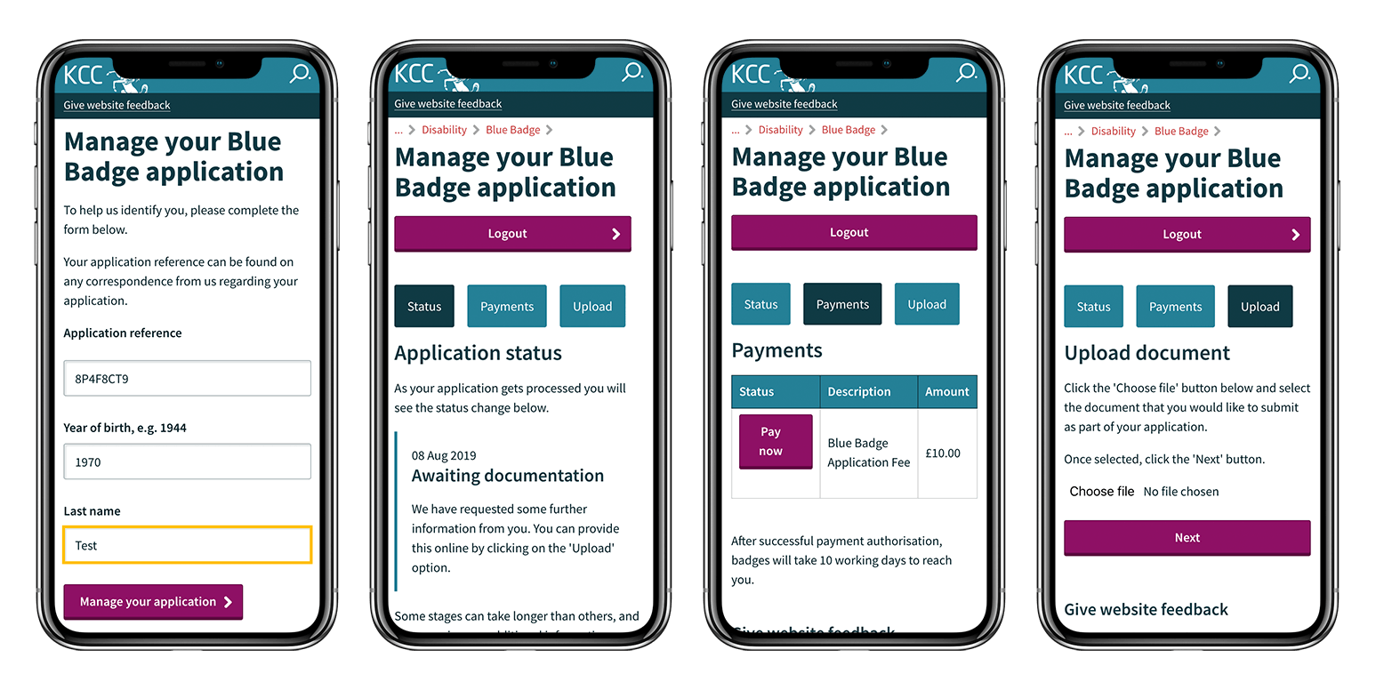 Digital Blue Badge Platform